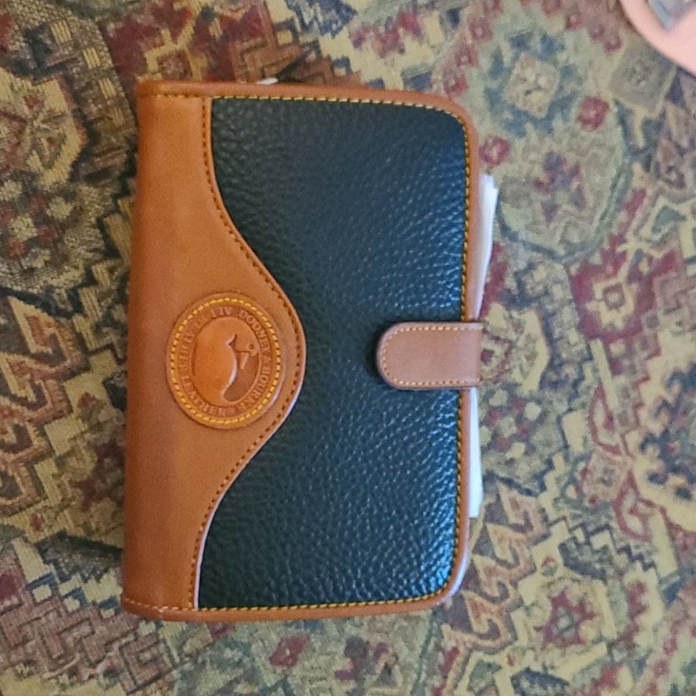 Vintage Repurposed Dooney & Bourke A6 Agenda